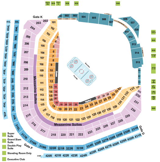 Wrigley Field Winter Classic Seating Chart